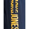 Mens Jack & Jones New Pops Jogger Sweat Shorts Sky Captain