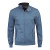 Crosshatch Mens Designer Harrington Haronz Jacket Dark Denim