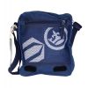 Crosshatch Lamoon Mini Satchel Messenger Travel Bag Sodalite Blue