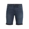 Jack & Jones Mens Rick Denim Shorts Stonewash Blue