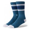 Stance Mens New Classic Crew Comfort Boyd 4 Cotton Socks Indigo