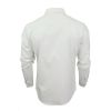 Crosshatch Mens Oxford Almond Cotton Shirt White