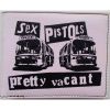 Warrior 1970s Style Punk Vintage Wallet Pretty Vacant White