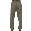 Mens Carabou New Elasticated Waist Work Casual Plain Rugby Trousers Moss