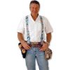 Brimarc Mens Heavy Duty Tommy Walsh Braces Trouser Belt Suspender 2" 50mm Wide Hand 