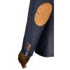 Cavani Mens New Konan Suede Elbow Patches Blazer Navy 