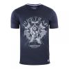 Firetrap Mens Dokis Cotton Crew Neck Short Sleeve Tee Total Eclipse
