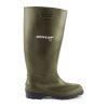 Mens Dunlop Hunting Waterproof Walking Wellies Rain Festival Wellington Boots Green