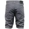 Crosshatch Mens Kractus Designer Cargo Chino Shorts Charcoal