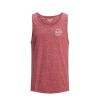 Jack & Jones Mens Designer Branded Really Tank Vest Brick Red