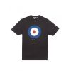 Ben Sherman Mens Casual Target T Shirt Black
