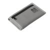New Mens Crosshatch Three Fold Zip Nylon Crunch Wallets Titanium