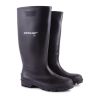 Mens Dunlop Hunting Waterproof Walking Wellies Rain Festival Wellington Boots UK Black