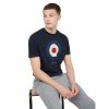 Ben Sherman Mens Casual Target T Shirt Dark Navy