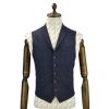 Cavani Ferro Mens New Plain Waistcoat Navy 