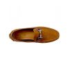 Mens Belide Moccasins Suede Look Shoes Driving Loafers Slip On Italian New Camel