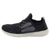 Mens New Crosshatch Metoric Trainers Black & Grey