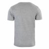 Firetrap Mens Ruxton Branded Designer Casual Blackseal T Shirt Grey Marl