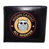 Warrior 1970s Style Vintage Wigan Casino Embossed All Nighter Black Wallet 