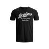 Mens Jack & Jones New Erafa Designer Classic T Shirt Black