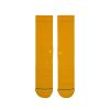 Stance Mens New Classic Crew Comfort Icon Anthem Socks Gold