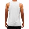 Jack & Jones Jcoair Mens Branded Fresh Tank Vest Blanc De Blanc