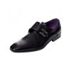 Mens Belide Designer Faux Leather Shoes Smart Formal Wedding Office Black