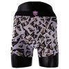 Warrior Mens Boot Boy Dr Martin Style Boxer Shorts 2 Pack Red & Grey
