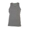 D555 Mens Columbus Ribbed Muscle Vest Gym Top Grey