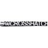 Crosshatch Mens Branded Bevel Canvas Designer Nylon Belt Black