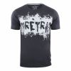 Firetrap Mens Ruxton Branded Designer Casual Blackseal T Shirt Raven