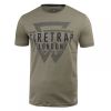 Firetrap Mens Morrin Cotton Crew Neck Short Sleeve Tee Laurel Oak