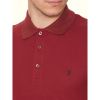 Farah Mens Casual Cove Polo Shirts Cabernet