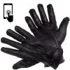 Mens Touch Screen Gloves 100% Genuine Leather Thermal Lined Winter Driving Glove