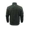 Crosshatch Mens Designer Harrington Harrinz 2 Jacket Magnet