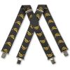 Brimarc Mens Heavy Duty Navy Seals Braces Trouser Belt Suspender 2" 50mm Wide 