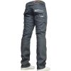 Mens Enzo New EZ313 Regular Fit Straight Leg Jeans Grey Wash Jeans