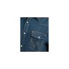 Mens Wrangler Authentic New Western Style Denim Shirt Rinse Indigo 