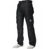 Mens Enzo New CARGO Combat Dark Washed Straight Leg Jeans