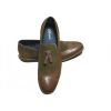 Mens Belide Designer Suede Look Shoes Smart Formal Wedding Office Camel