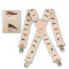 Brimarc Mens Heavy Duty Fisherman's Braces Trouser Belt Suspender 2" 50mm Wide