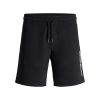 Jack & Jones Mens Gale Jogger Sweat Shorts Black
