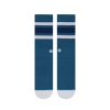 Stance Mens New Classic Crew Comfort Boyd 4 Cotton Socks Indigo