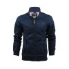 Crosshatch Mens Designer Harrington Harrinz 2 Jacket Dress Blues