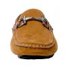Mens Belide Moccasins Suede Look Shoes Driving Loafers Slip On Italian New Camel