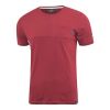 New Crosshatch Mens Highford Branded Designer Casual T Shirt Red