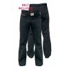 Duke London Mens Original Fit Zip Fly Enzyme Washed Bedford Cord Black