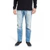 Designer Boxy Powell Loose Fit Jeans 864 Distressed Light Wash