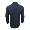 Crosshatch Mens Oxford Almond Cotton Shirt Navy