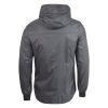 Crosshatch Windbreaker Jacket Lightweight Zip Summer Achernar Hooded Top Black